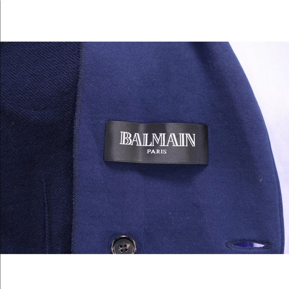 Balmain Designer Runway Jacket One-of-One Hoodie - Picture 6 of 8